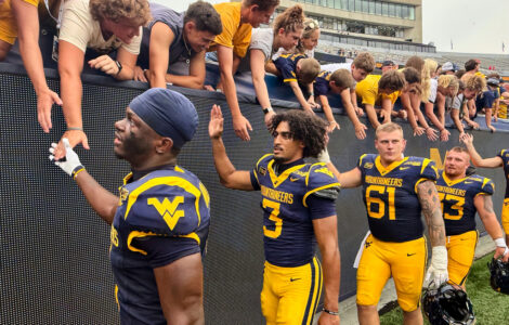 Hawkins accounts for 4 TDs in West Virginia's 52-7 win over UT Martin